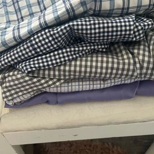 5 name brand 2XL long sleeve men’s shirts